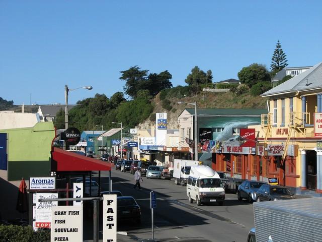 2007-05-12 NZ Kaikoura, Sumner IMG_7178 Kaikoura street